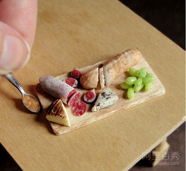 逼真的微型粘土食物雕塑 讓人想要流口水--置頂表情